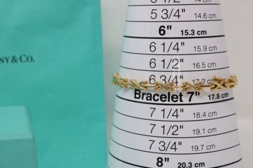 Tiffany & Co Schlumberger X Bracelet in 18K Yellow Gold