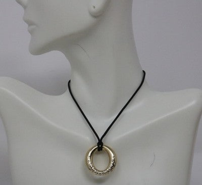 Tiffany & Co Elsa Peretti Diamond Sevillana Necklace 18k Yellow Gold