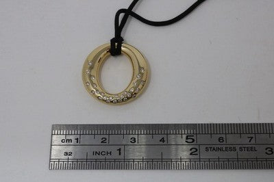 Tiffany & Co Elsa Peretti Diamond Sevillana Necklace 18k Yellow Gold
