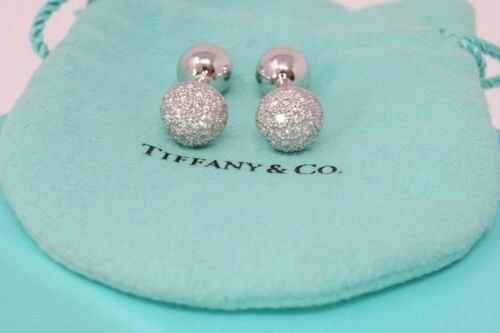 Tiffany & Co Etoile Diamond Cufflinks In Platinum