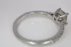 Tiffany & Co Platinum Novo Princess Cut Diamond Engagement Ring .77ct H VS1