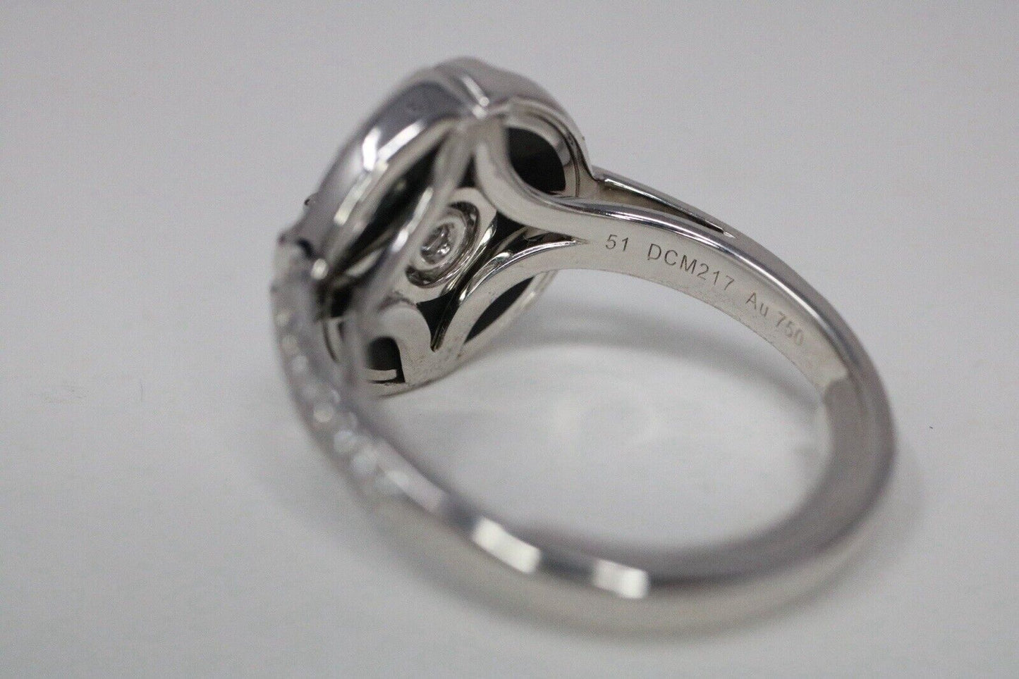 Cartier Galanterie De Cartier Round Diamond Engagement Ring 1.14ct 18K VVS2