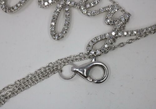14k White Gold And Diamond “Wifey” Nameplate Pendant Necklace