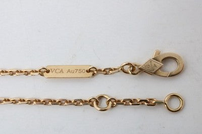 Van Cleef & Arpels Lucky Spring Ladybug Bracelet Onyx Carnelian 18KT Rose Gold