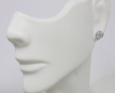 Tiffany & Co Peretti Plat .90ct VS1 Round Diamond By The Yard Stud Earrings