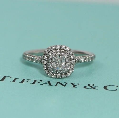 Tiffany & Co Soleste Diamond Engagement Ring