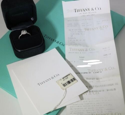 Tiffany & Co Soleste Diamond Engagement Ring