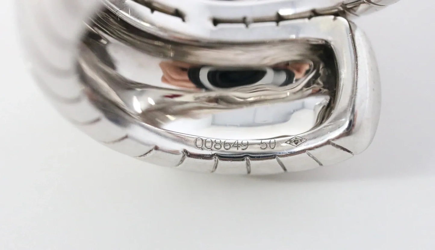 Cartier 18K WHITE GOLD LAKARDA PANTHERE RING