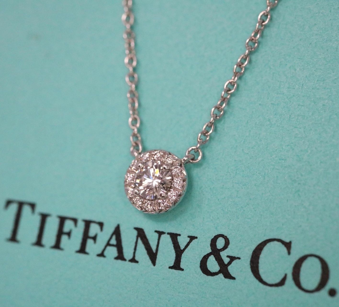 Tiffany & Co Diamond Soleste Pendant Necklace