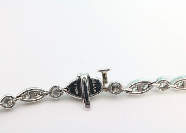 Tiffany & Co Jazz Diamond Tennis Bracelet In Platinum