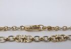 Cartier 18k Yellow & White Gold C De Cartier Chain Necklace 18"