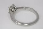 Tiffany & Co Platinum Novo Princess Cut Diamond Engagement Ring .77ct H VS1