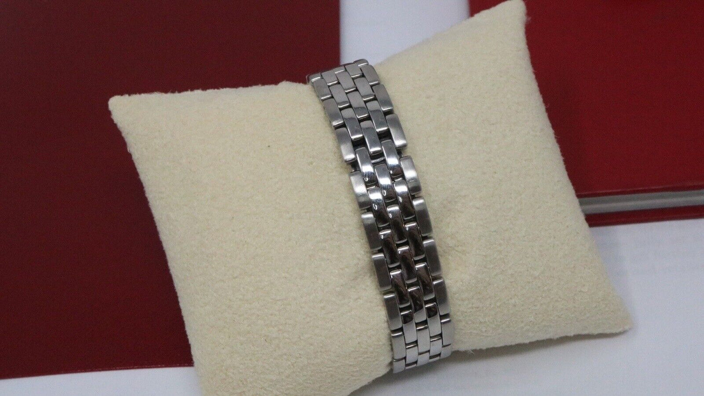 Cartier Panthere SM 22mm Steel Silver Dial Quartz Ladies Watch