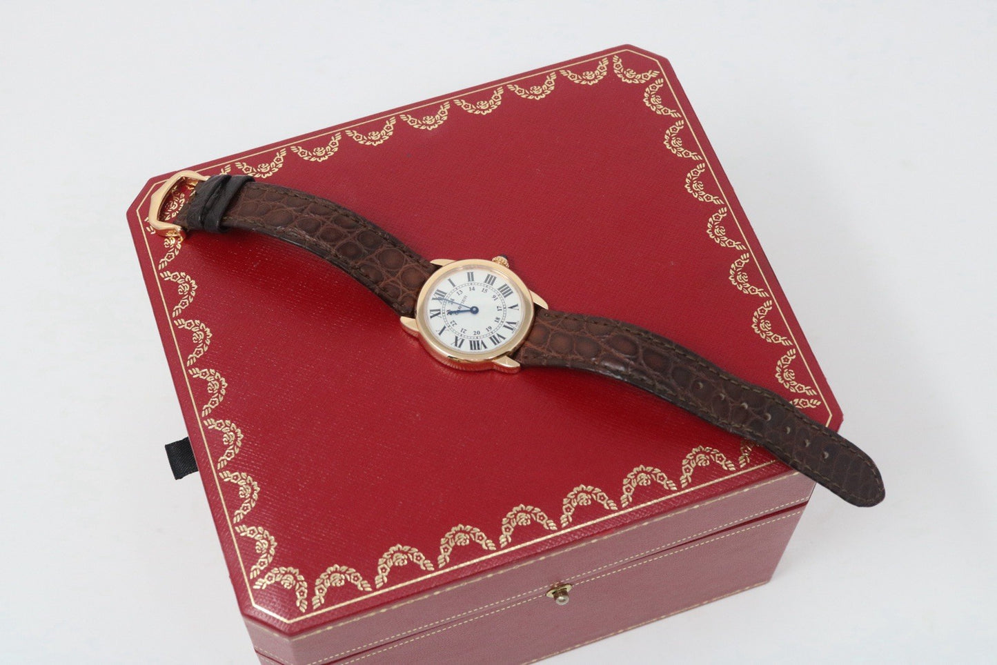 Cartier Ronde Solo 3600 W6701007 18K Rose Gold Steel 29.5mm