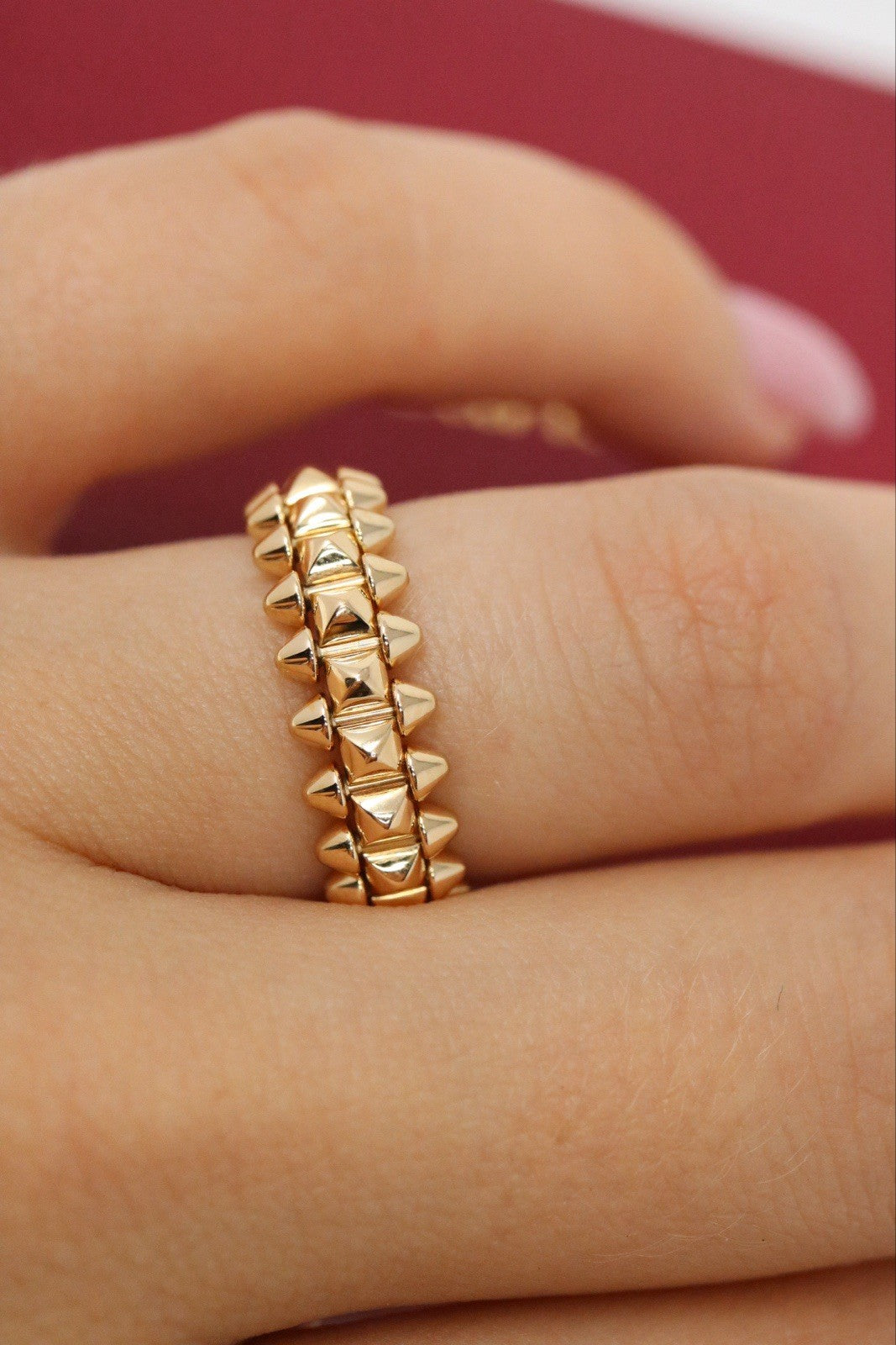 Cartier Clash de Cartier Ring 18K Rose Gold Small Size 50