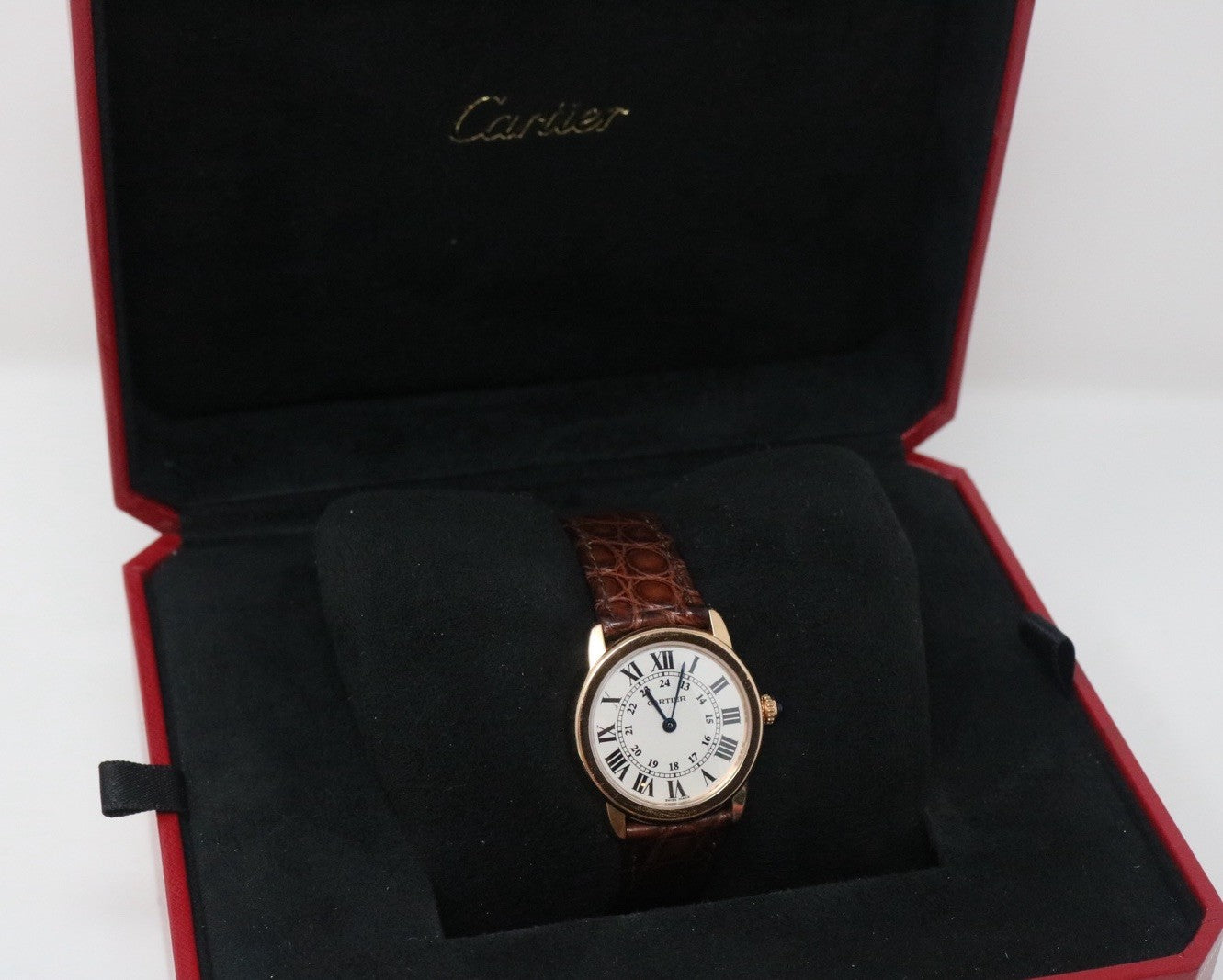 Cartier Ronde Solo 3600 W6701007 18K Rose Gold Steel 29.5mm