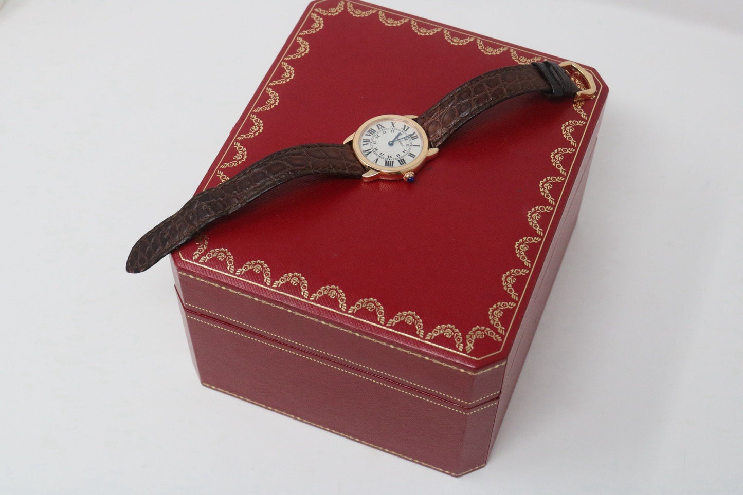 Cartier Ronde Solo 3600 W6701007 18K Rose Gold Steel 29.5mm