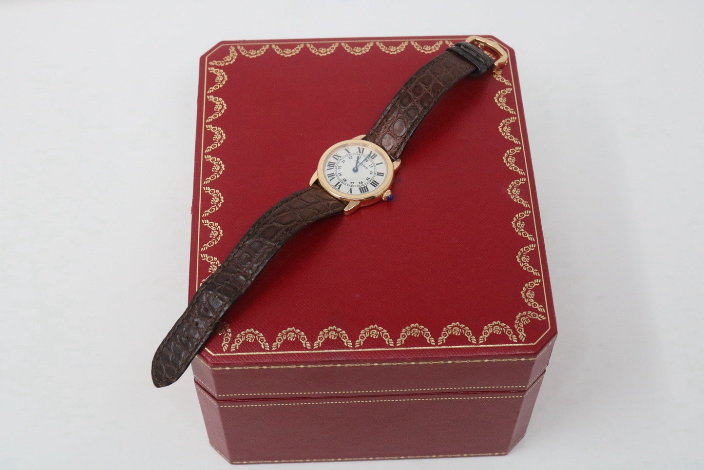 Cartier Ronde Solo 3600 W6701007 18K Rose Gold Steel 29.5mm